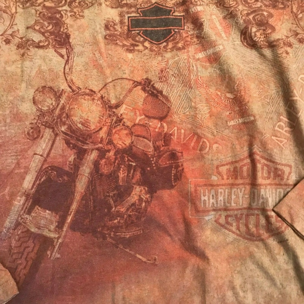 Harley Davidson Motorcycles Graphic Tee